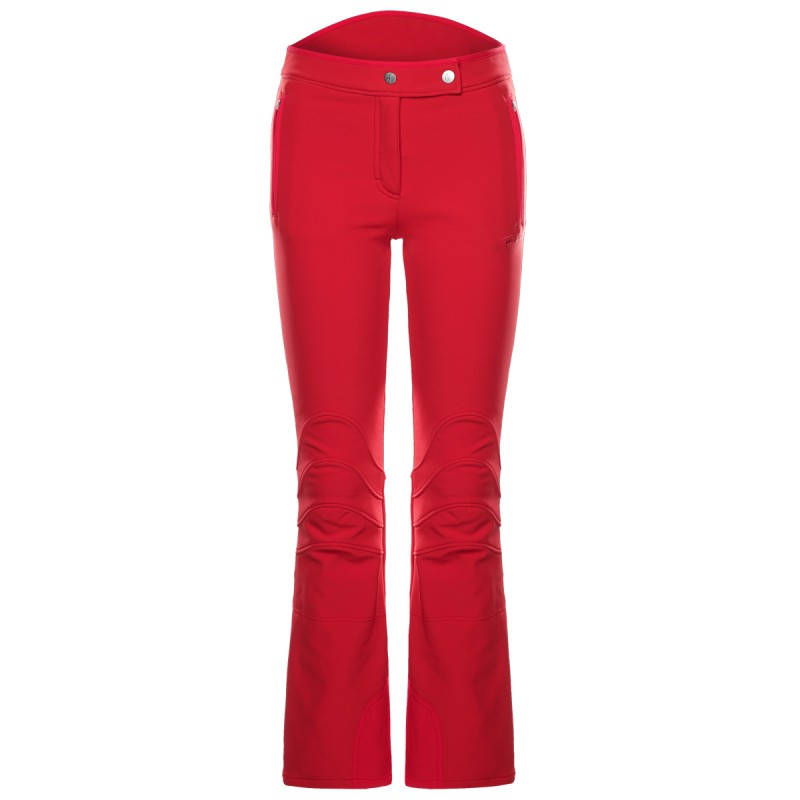 Ski pants Toni Sailer Sestriere Woman red EN