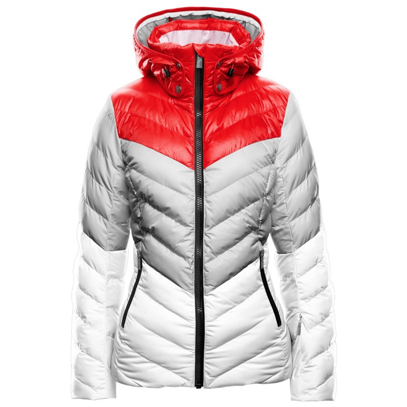 Ski jacket Toni Sailer Emily Woman red-grey