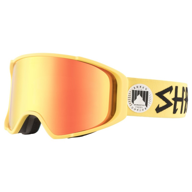 SHRED Masque ski Shred Monocle jaune