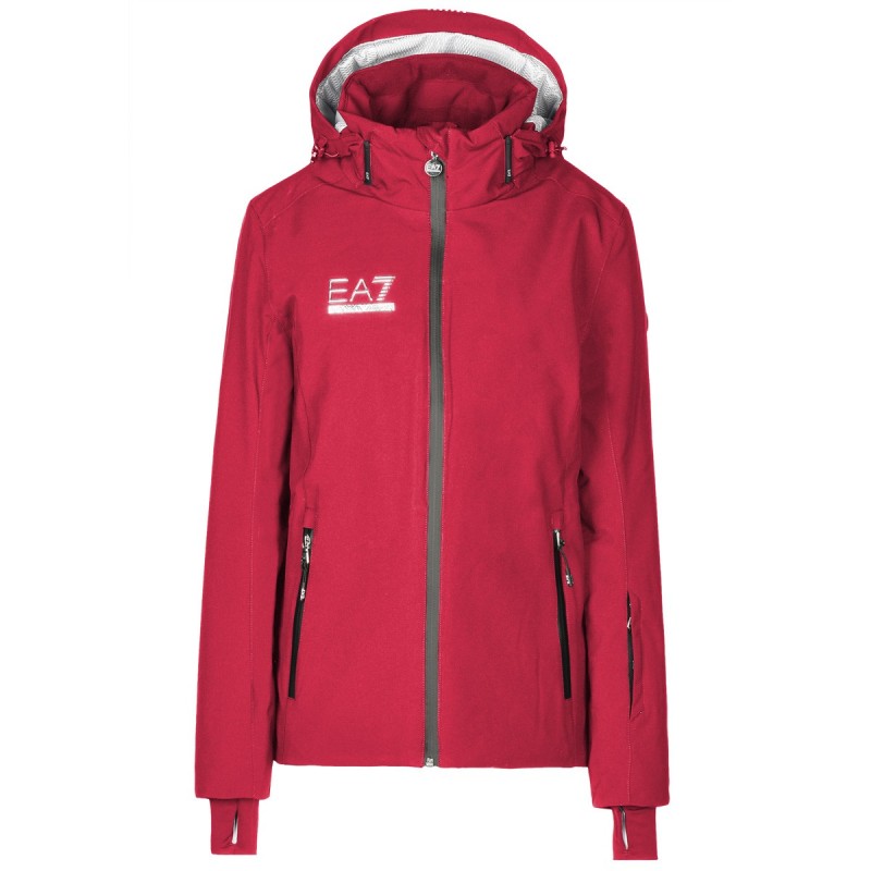 Ski jacket Ea7 6XTG12 Woman red