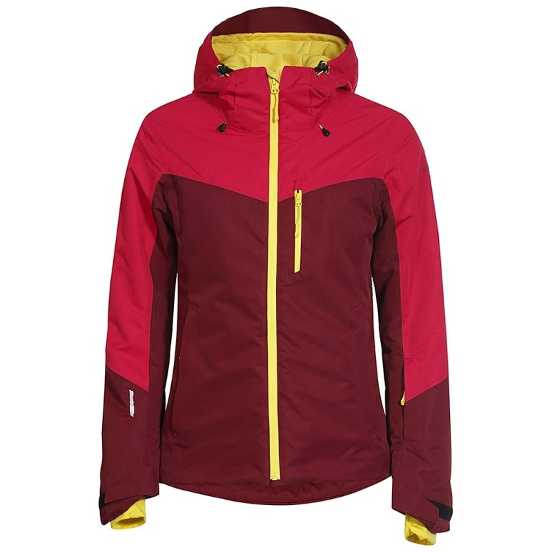 Giacca sci Icepeak Kate Donna bordeaux