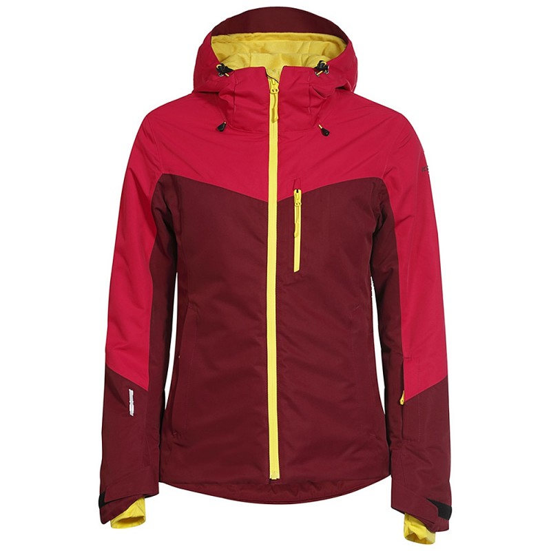 Ski jacket Icepeak Kate Woman burgundy EN