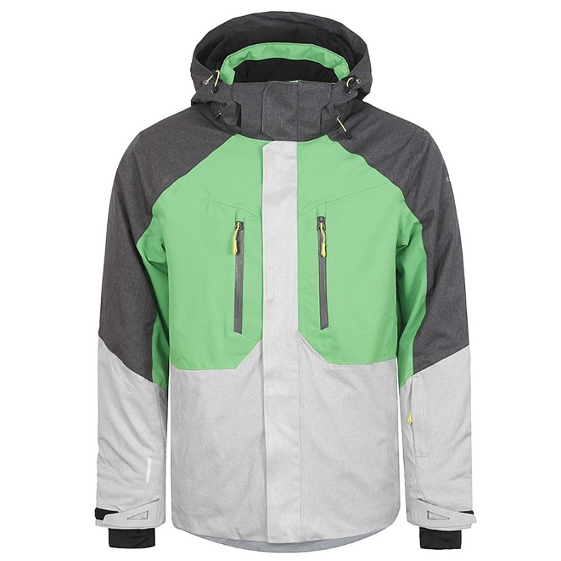 Ski jacket Icepeak Ken Man grey-green