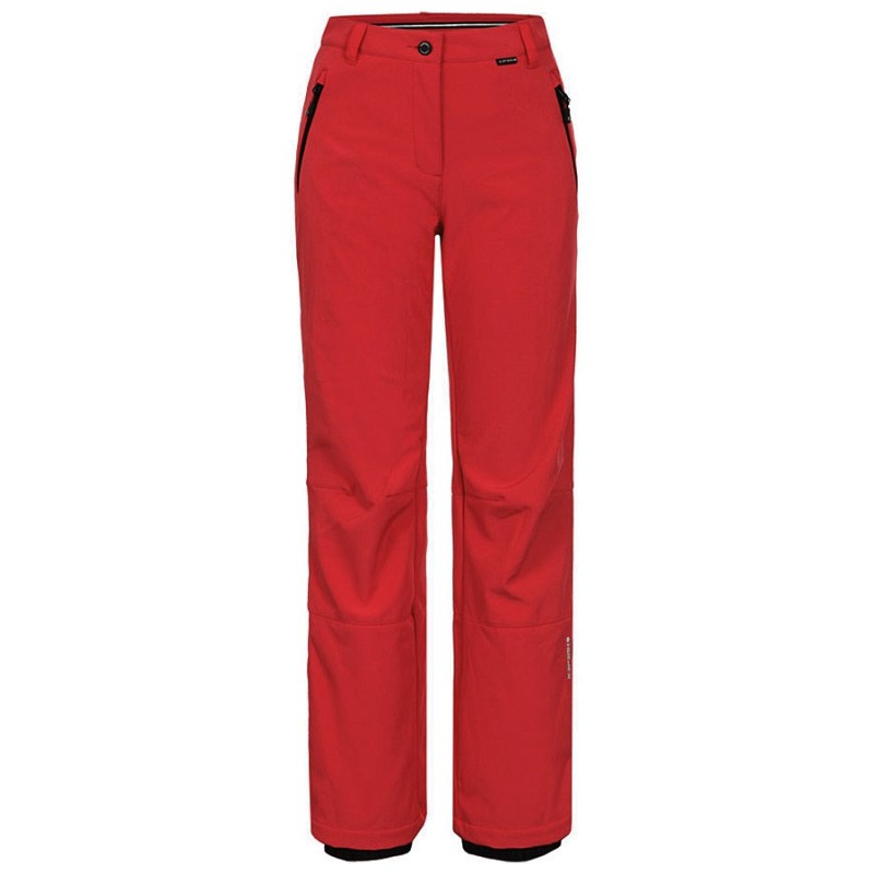 Ski pants Icepeak Riksu Woman red