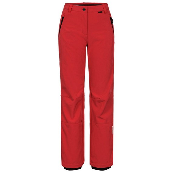 Pantalon ski Icepeak Riksu Femme rouge