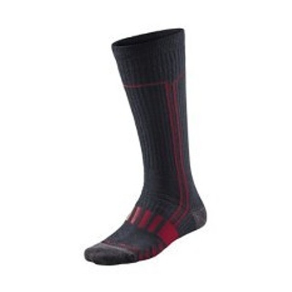 Ski socks Mizuno Breath Thermo black-red