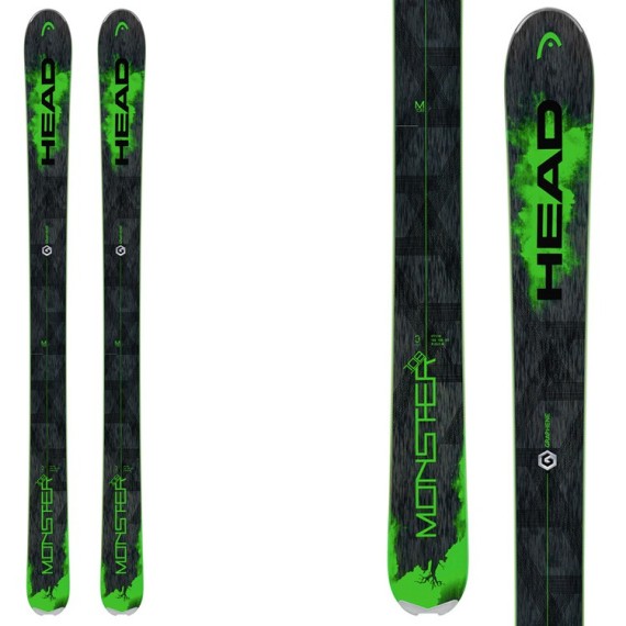 Ski Head Monster 108 Ti + fixations Adrenalin 13