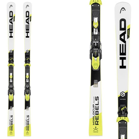 Sci Head WC Rebels iSpeed RP EVO 14 + attacchi Sp 13 HEAD Race carve - sl - gs