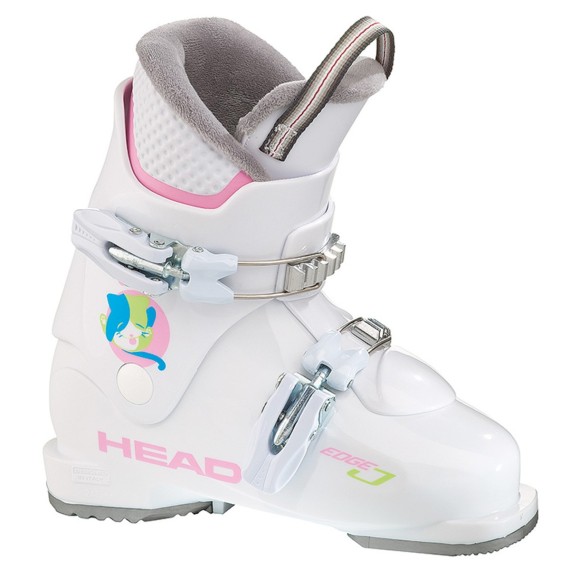 Ski boots Head Edge J2 white-pink