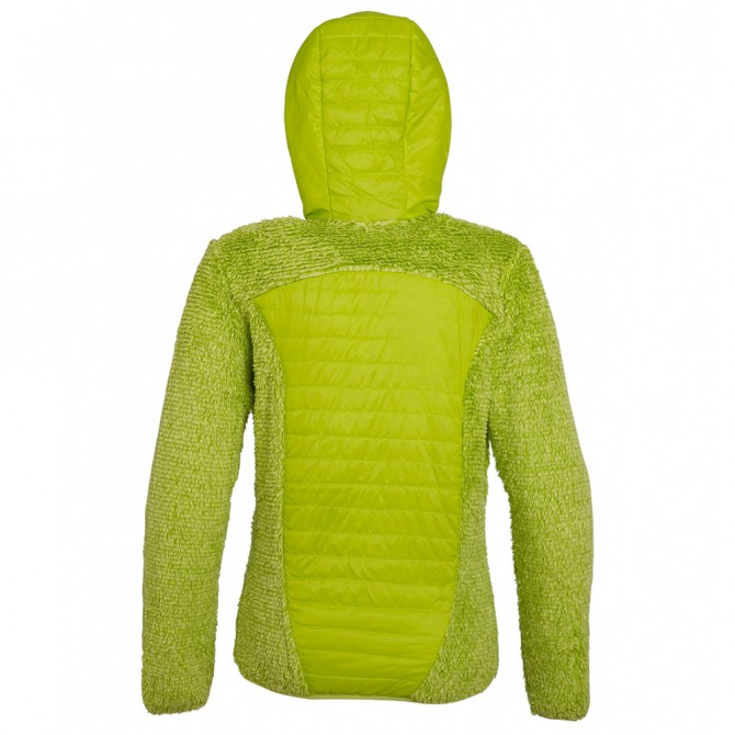 Mountaineering jacket Rock Experience Softy Woman lime