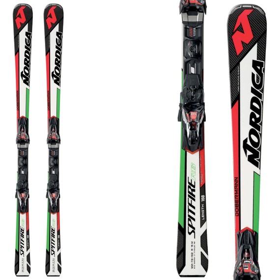 Ski Nordica Dobermann Spitfire Rb Evo + bindings Npro Xcell Evo