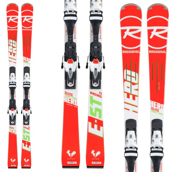 Ski Rossignol Hero Elite ST Racing + fixations Spx 12 Rockerflex
