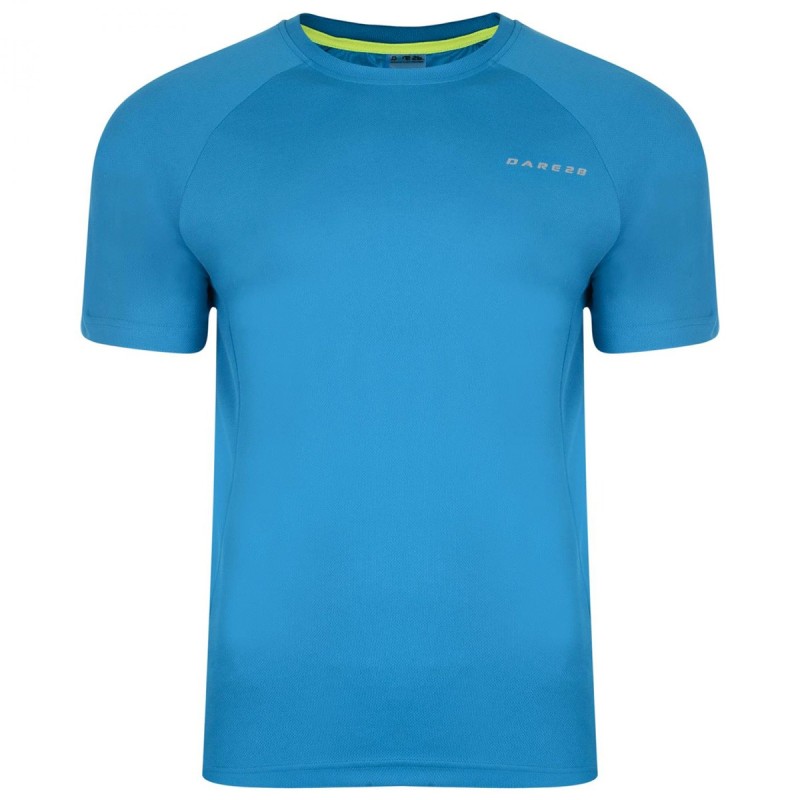 T-shirt running Dare 2b Endgame Man turquoise