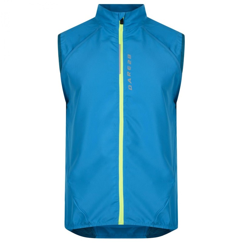 Windproof running jacket Dare 2b Unveil Man turquoise