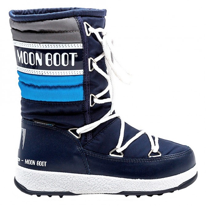 Après ski Moon Boot We Quilted Junior azul