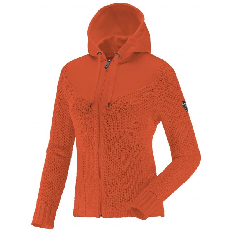 Ski sweater Degré 7 Gramusset Woman orange