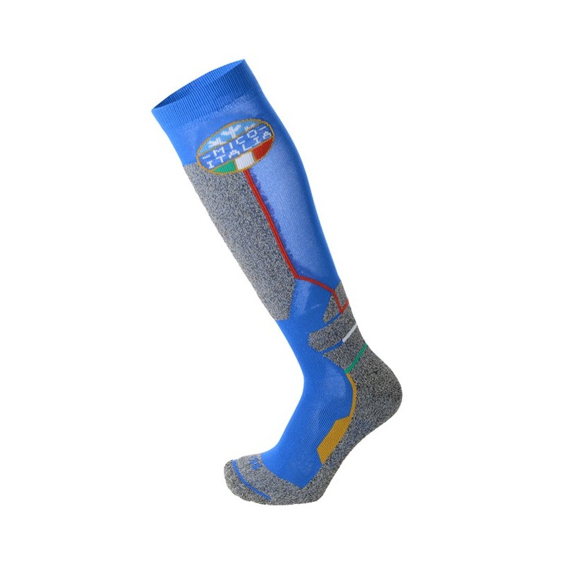 Ski socks Mico Official Ita Junior light blue