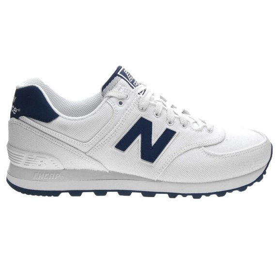 Sneakers New Balance 574 Hombre blanco-azul