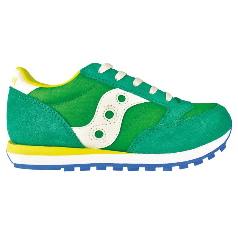 Sneakers Saucony Jazz O’ Bambino verde-giallo (27-35) SAUCONY Scarpe moda