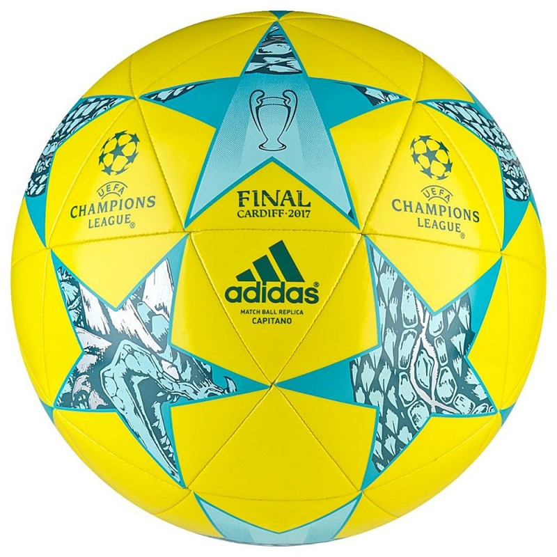 Balón fútbol Adidas Finale Champions League Replica amarillo