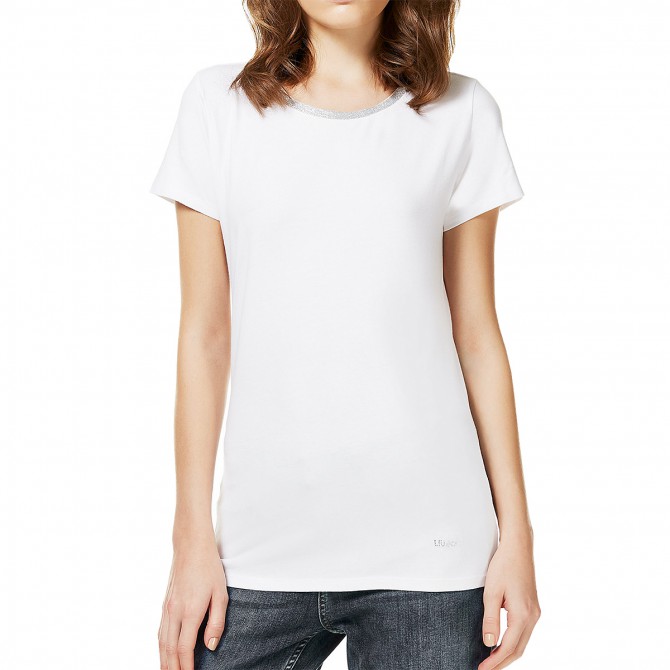 T-shirt Liu-Jo 2 Everyday Femme blanc