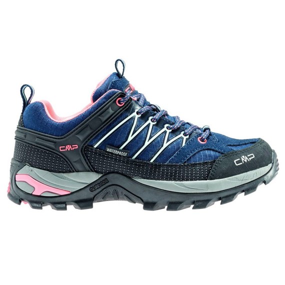 Trekking shoes Cmp Rigel Low Woman blue-pink