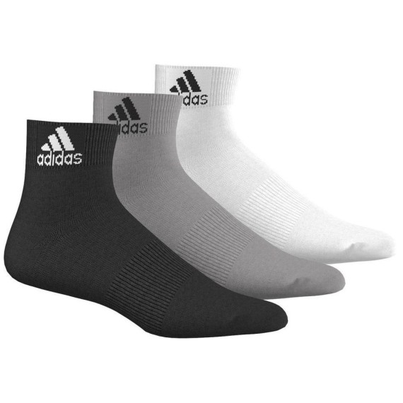 Chaussettes Adidas Performance Ankle noir-blanc-gris