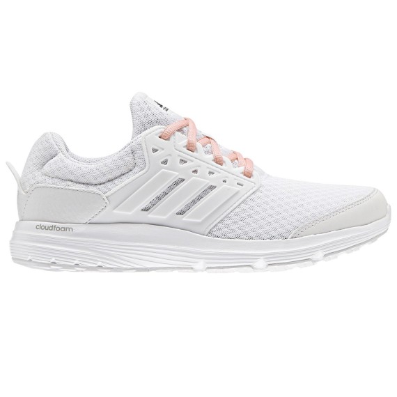 Zapatos running Adidas Galaxy 3 Mujer blanco-rosa