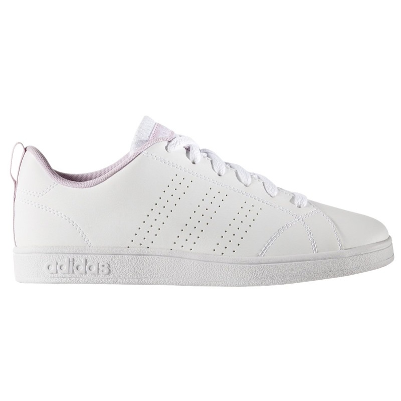 Sneakers Adidas VS Advantage Clean Bambina bianco-rosa ADIDAS Scarpe moda