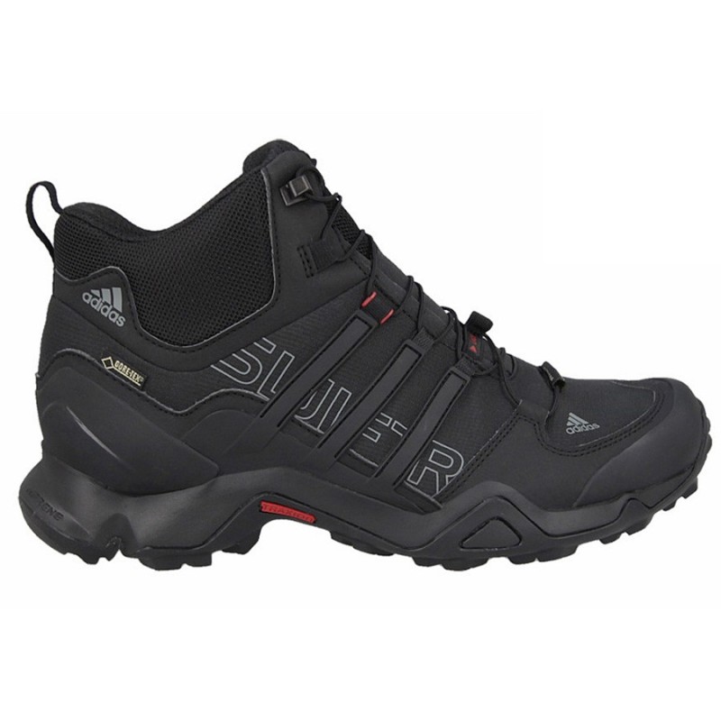 Chaussures trekking Adidas Terrex Swift Gtx Mid Homme noir