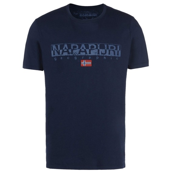 T-shirt Napapijri Sapriol Uomo blu