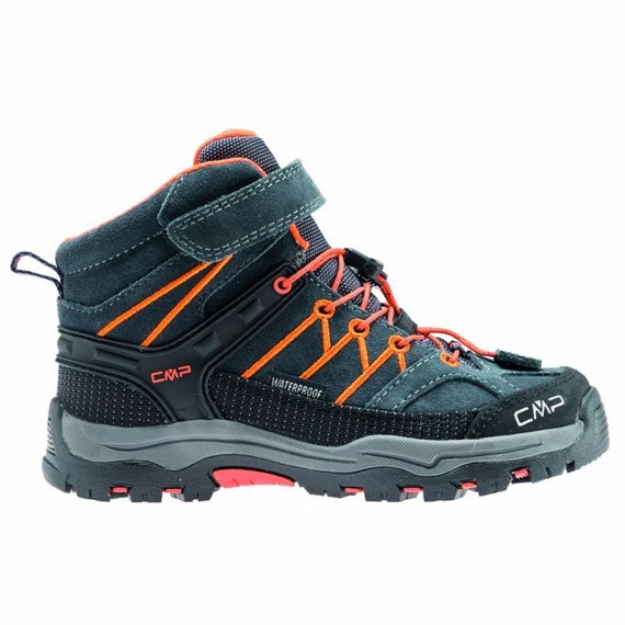 Trekking shoes Cmp Rigel Mid Junior grey-orange (30-37)