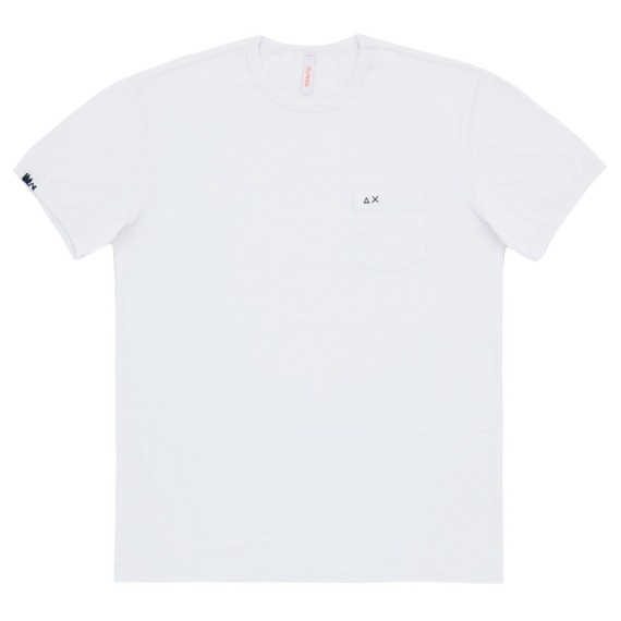 T-shirt Sun68 Round Hombre blanco