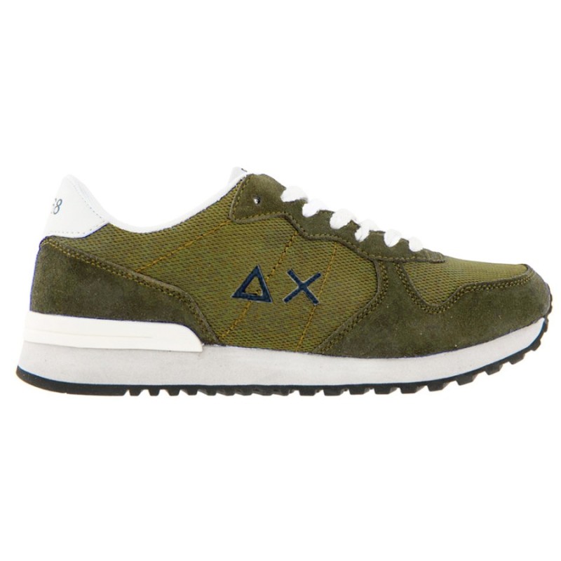 Sneakers Sun68 Running Solid Color Man green