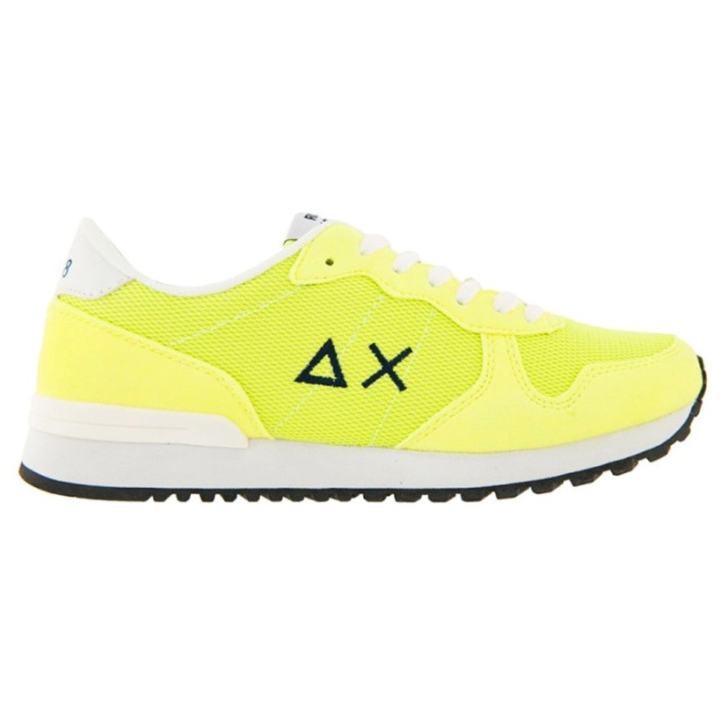 Sneakers Sun68 Running Fluo Color Hombre amarillo