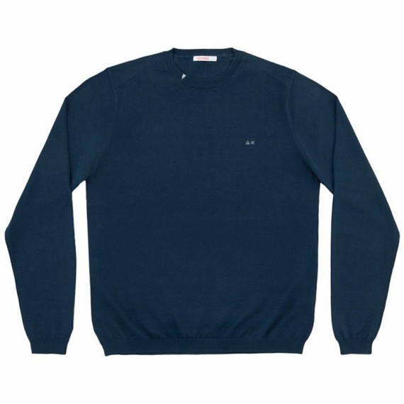 Pull-over Sun68 Solid Homme navy