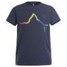 T-shirt trekking Montura Skyline Rainbow blu notte