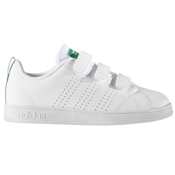 Sneakers Adidas Advantage Clean Niño blanco-verde