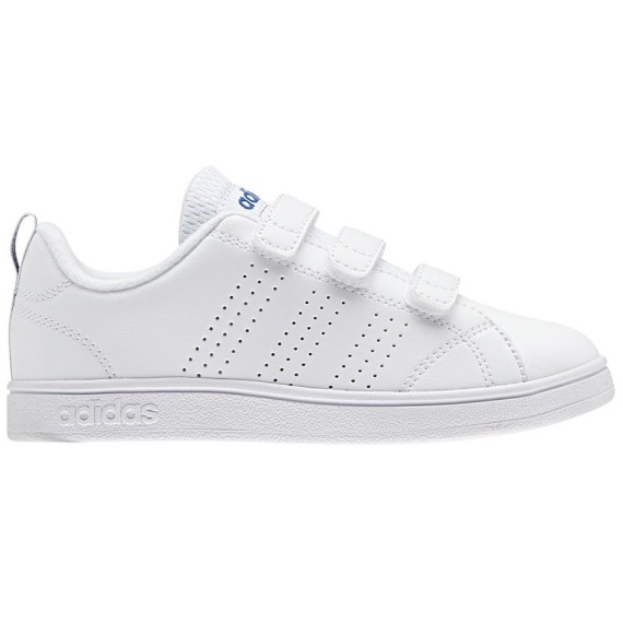 Sneakers Adidas Advantage Clean Bambino bianco-blu ADIDAS Scarpe moda