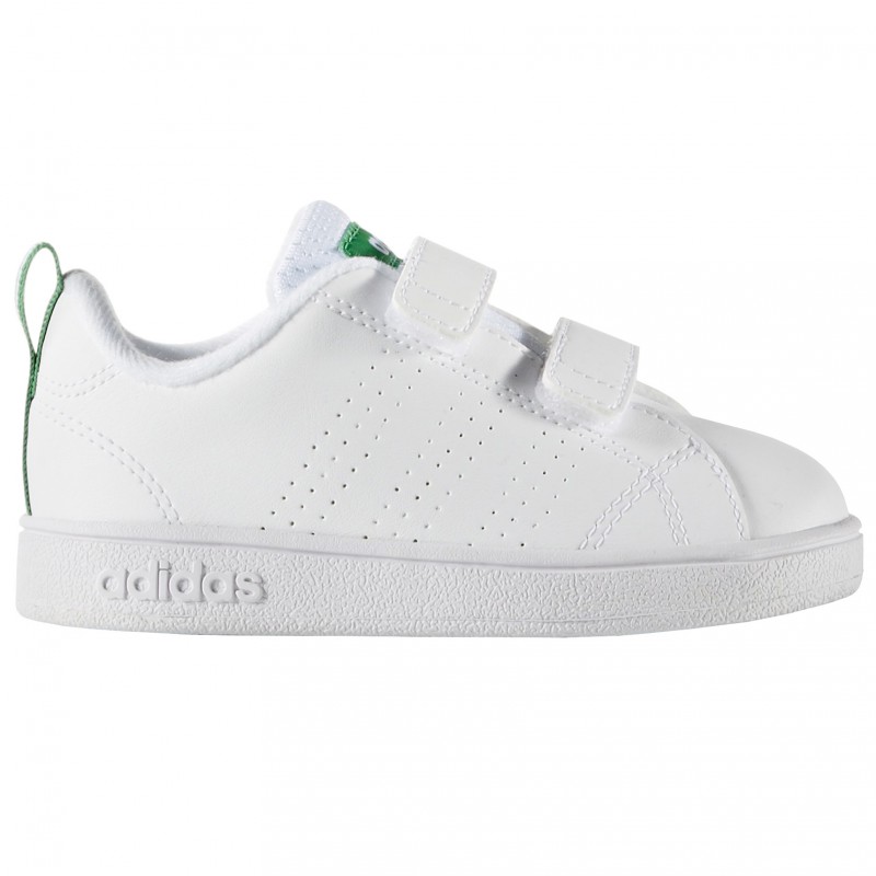 adidas advantage white green