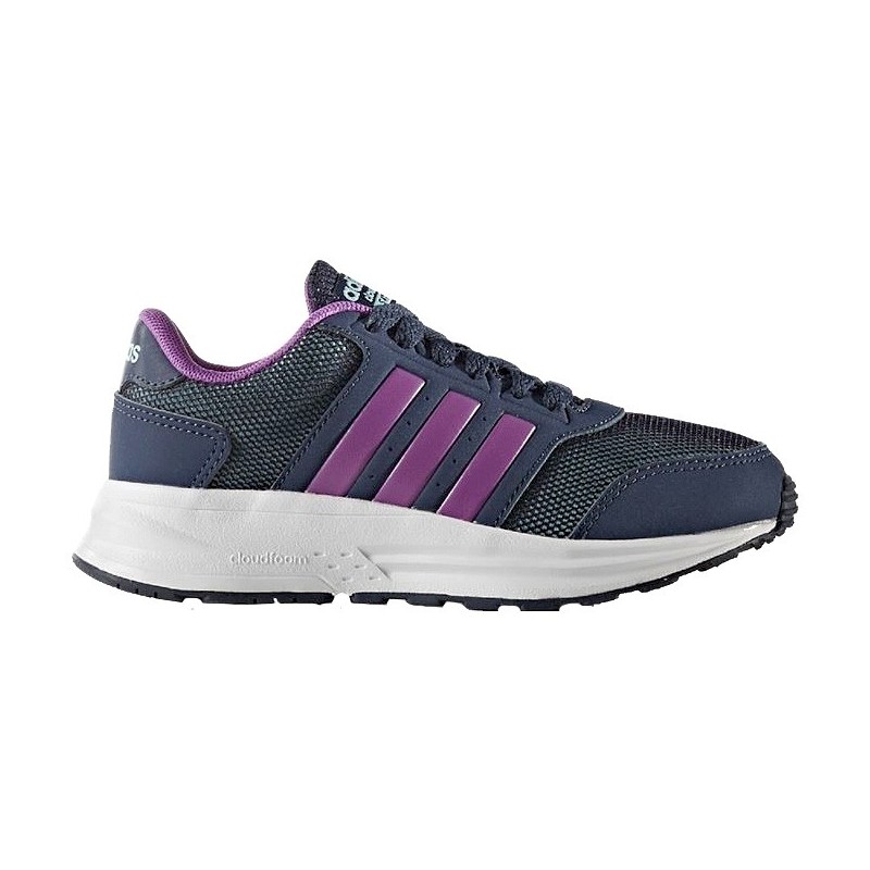 Chaussures de tennis Adidas Cloudfoam Saturn K Fille bleu-violet