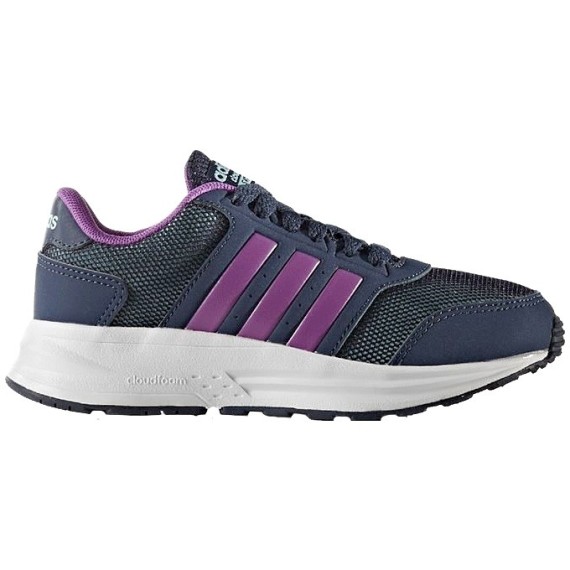 Zapatillas Adidas Cloudfoam Saturn K Niña azul-violeta