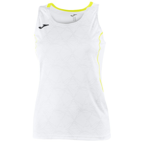 Camiseta running Joma Olimpia Mujer blanco