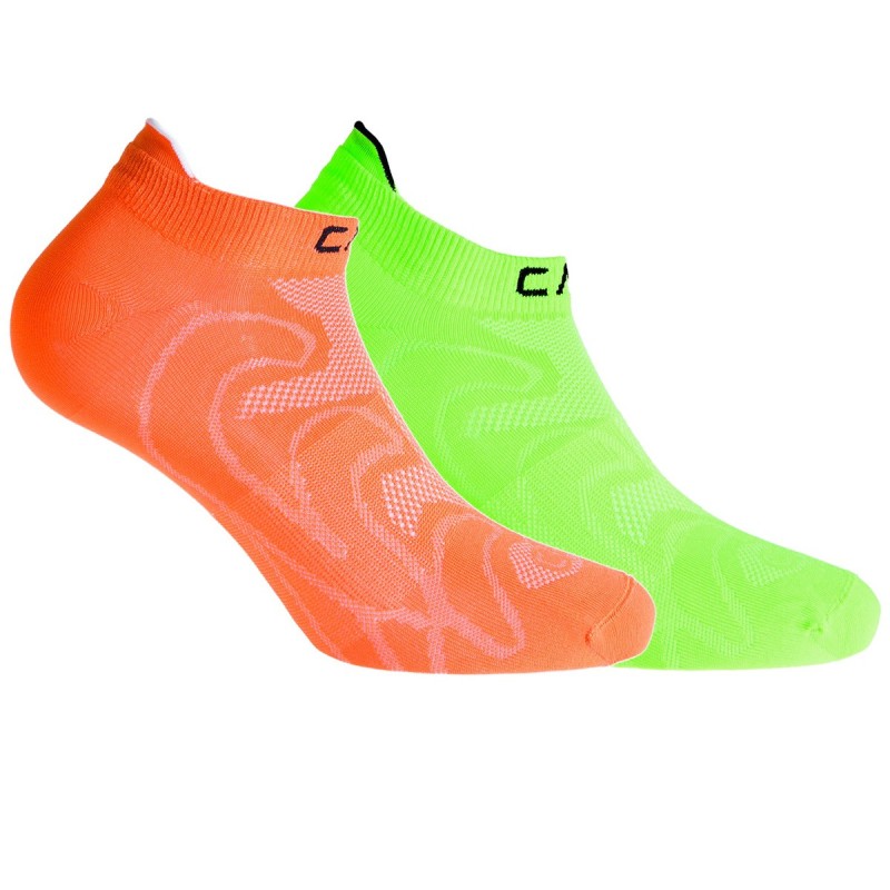 CMP Chaussettes Cmp Ultralight Junior orange-vert
