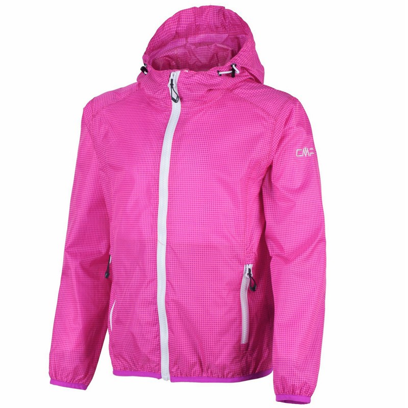 Rain jacket Cmp Girl fuchsia EN