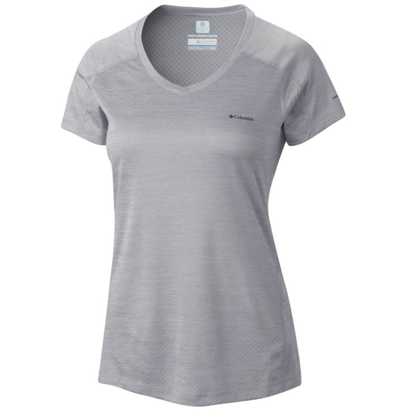 Trekking t-shirt Columbia Zero Rules Woman grey