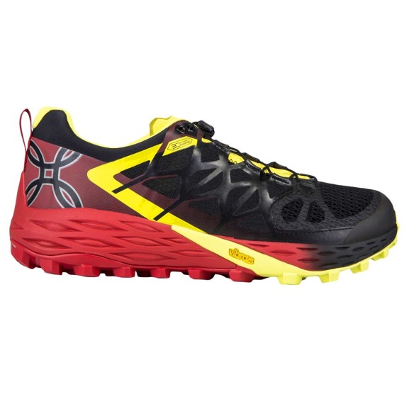 Trail running shoes Montura Beep Beep Man black-red