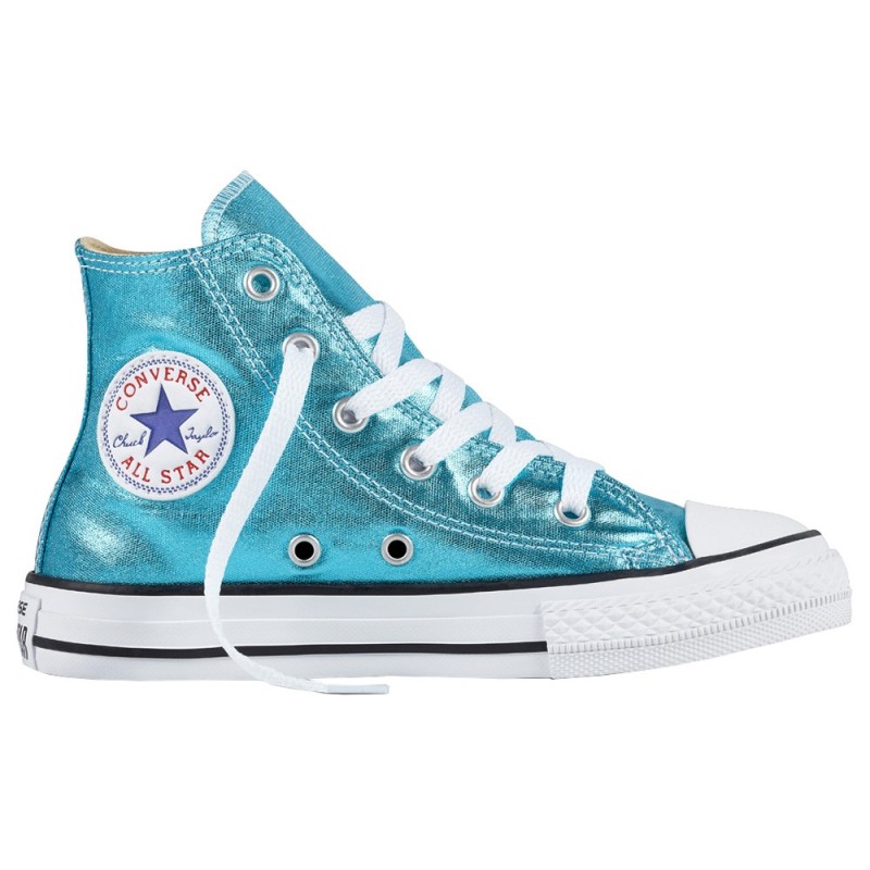 Sneakers Converse All Star Chuck Taylor Metallic Girl turquoise