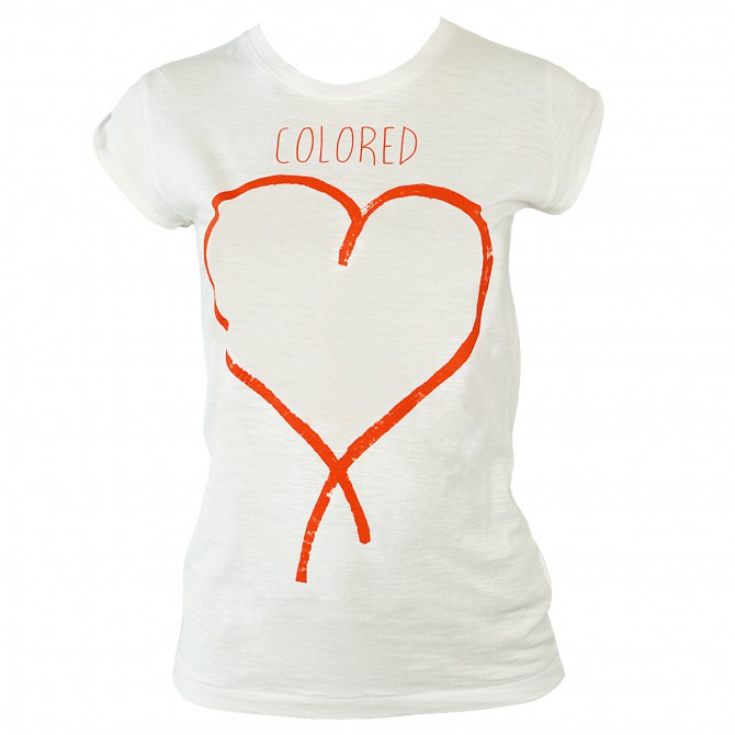 t-shirt Colored Revolution Love Donna