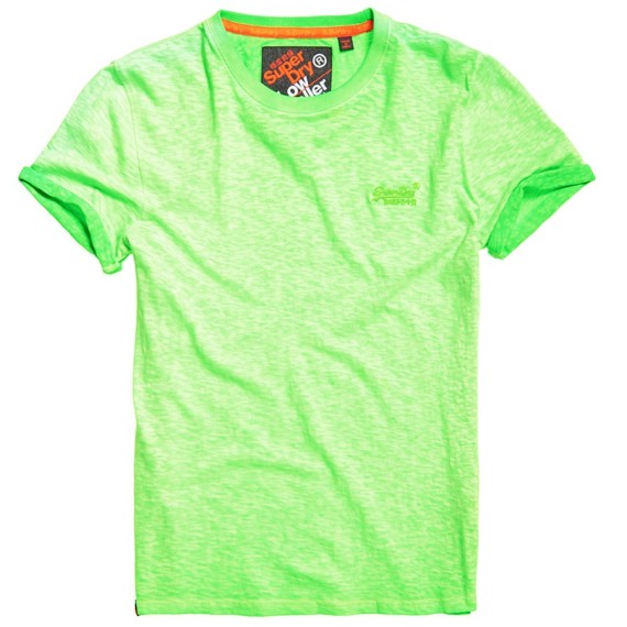 T-shirt Superdry Low Roller Hombre lime